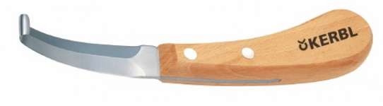 Нож для обработки копыт двухсторонний